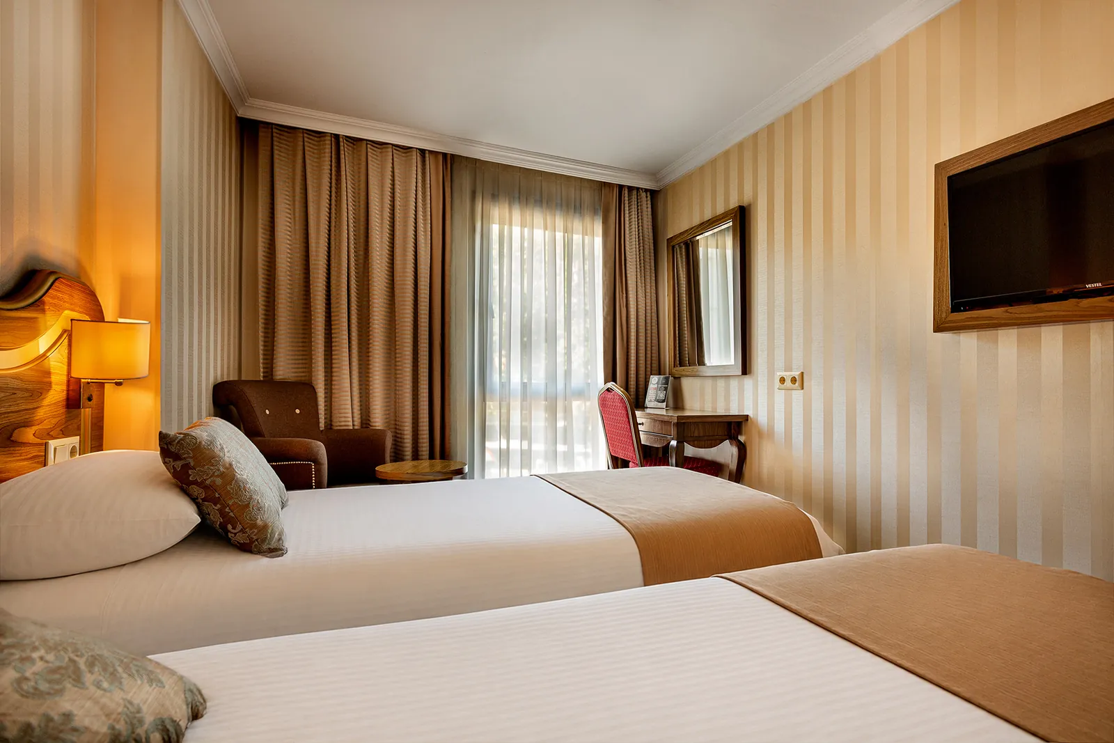 The Central Hotel Standard Twin Room from a different angle
